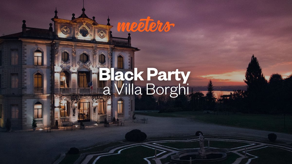 Black Party a Villa Borghi  (pernottamento incluso)